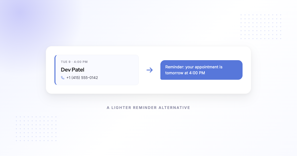 The Best Acuity Scheduling Alternative for Google Calendar Reminders (2026)
