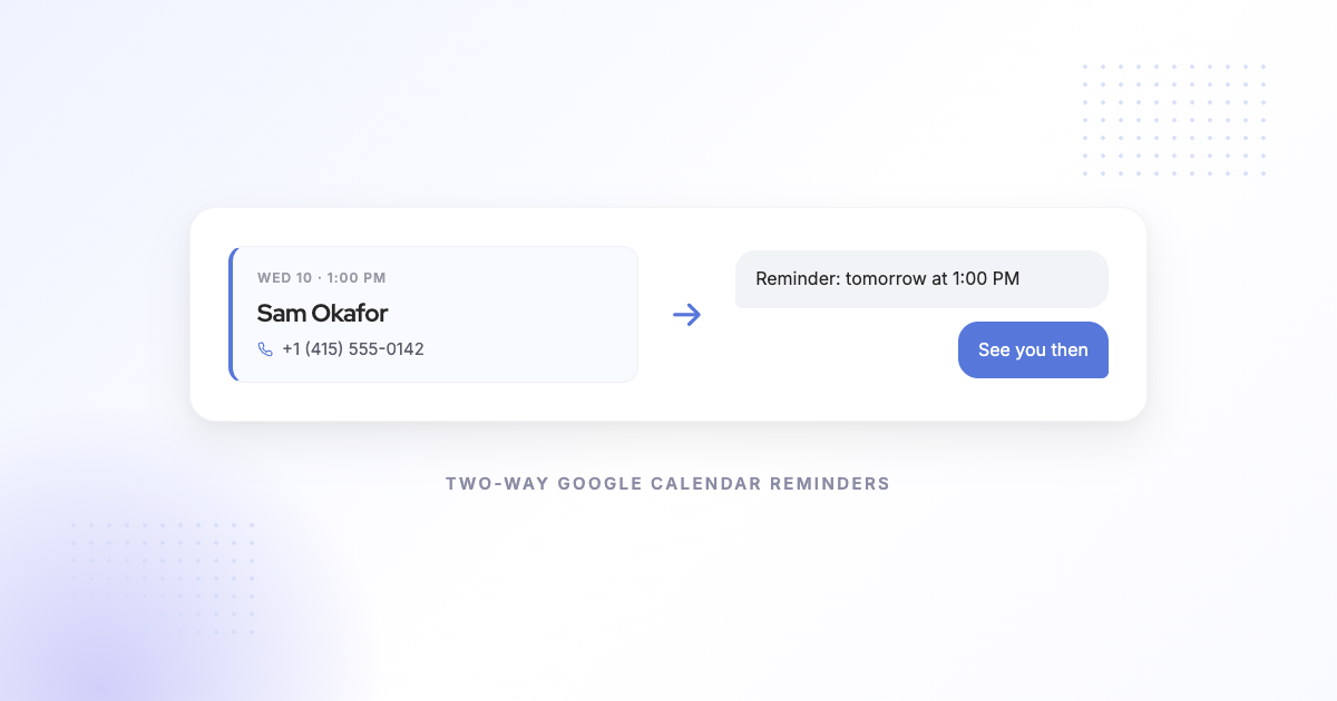 The Best Apptoto Alternative for Google Calendar SMS Reminders (2026)