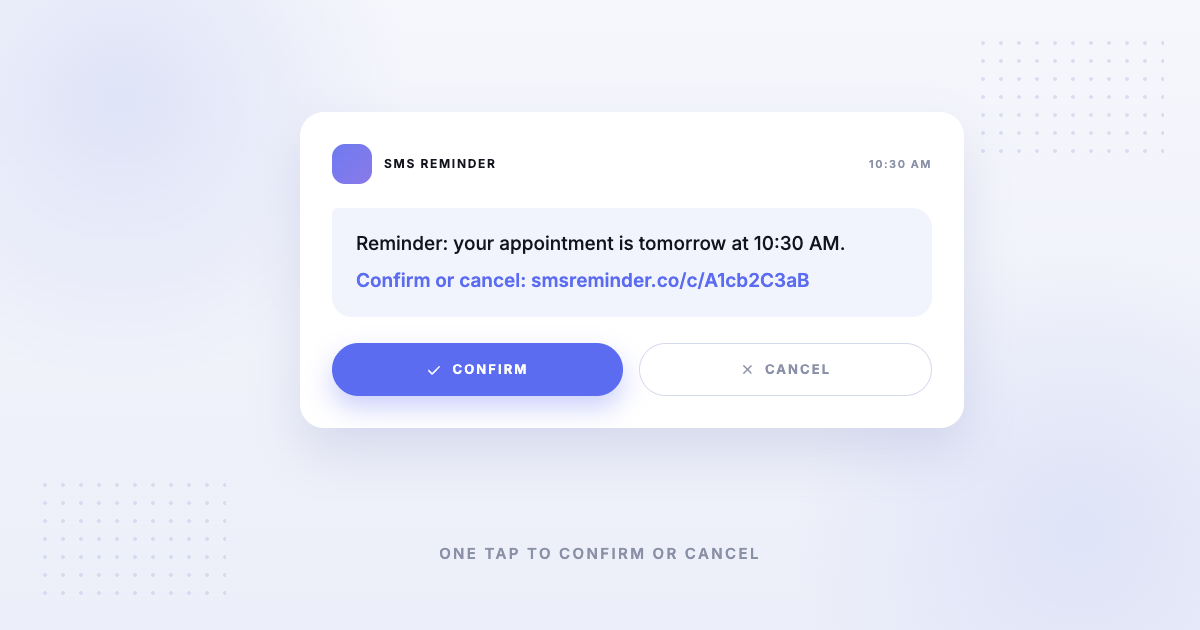 Conversational Appointment Reminders: How Two-Way SMS Works