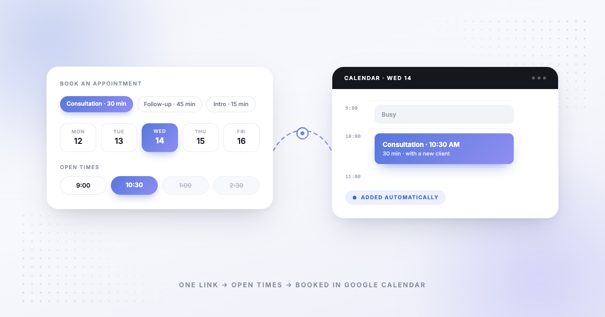 How to Set Up a Booking Page for Google Calendar (Step by Step)