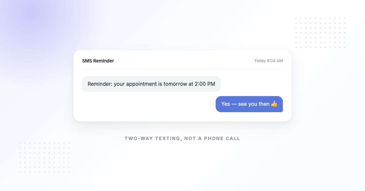 Do You Need an AI Receptionist? Two-Way SMS vs AI Receptionists (2026)